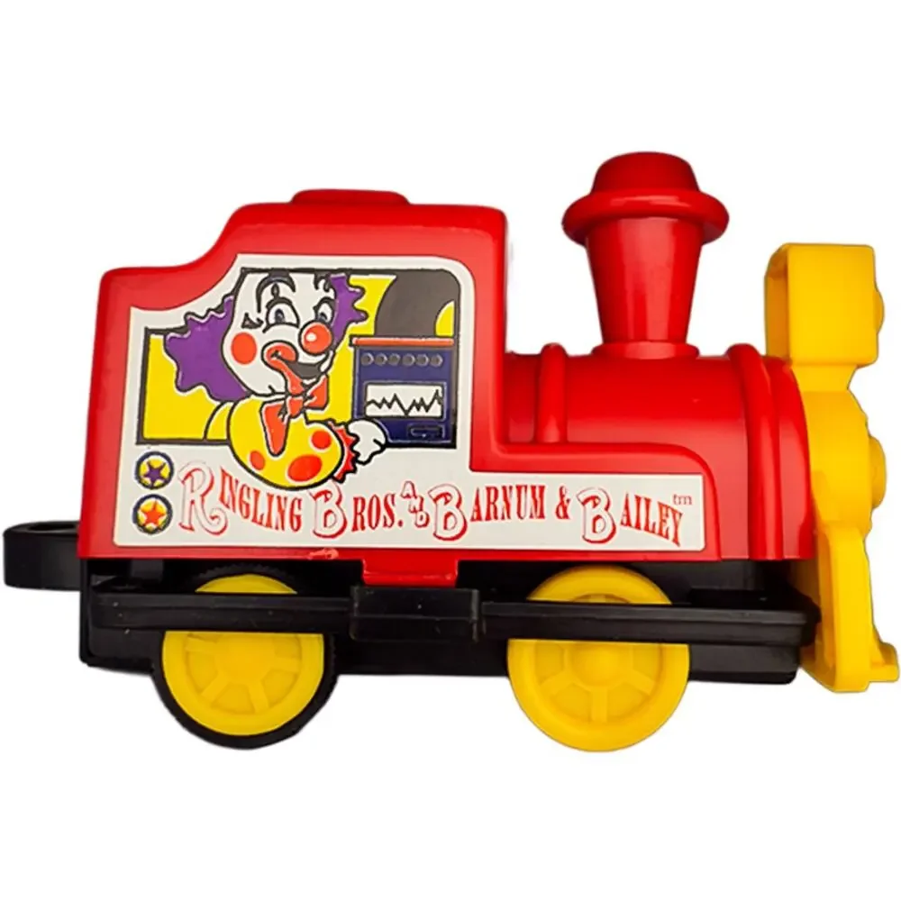 Ringling Bros Barnum & Bailey Greatest Show Animal Circus Train 17-Pc Set in Box